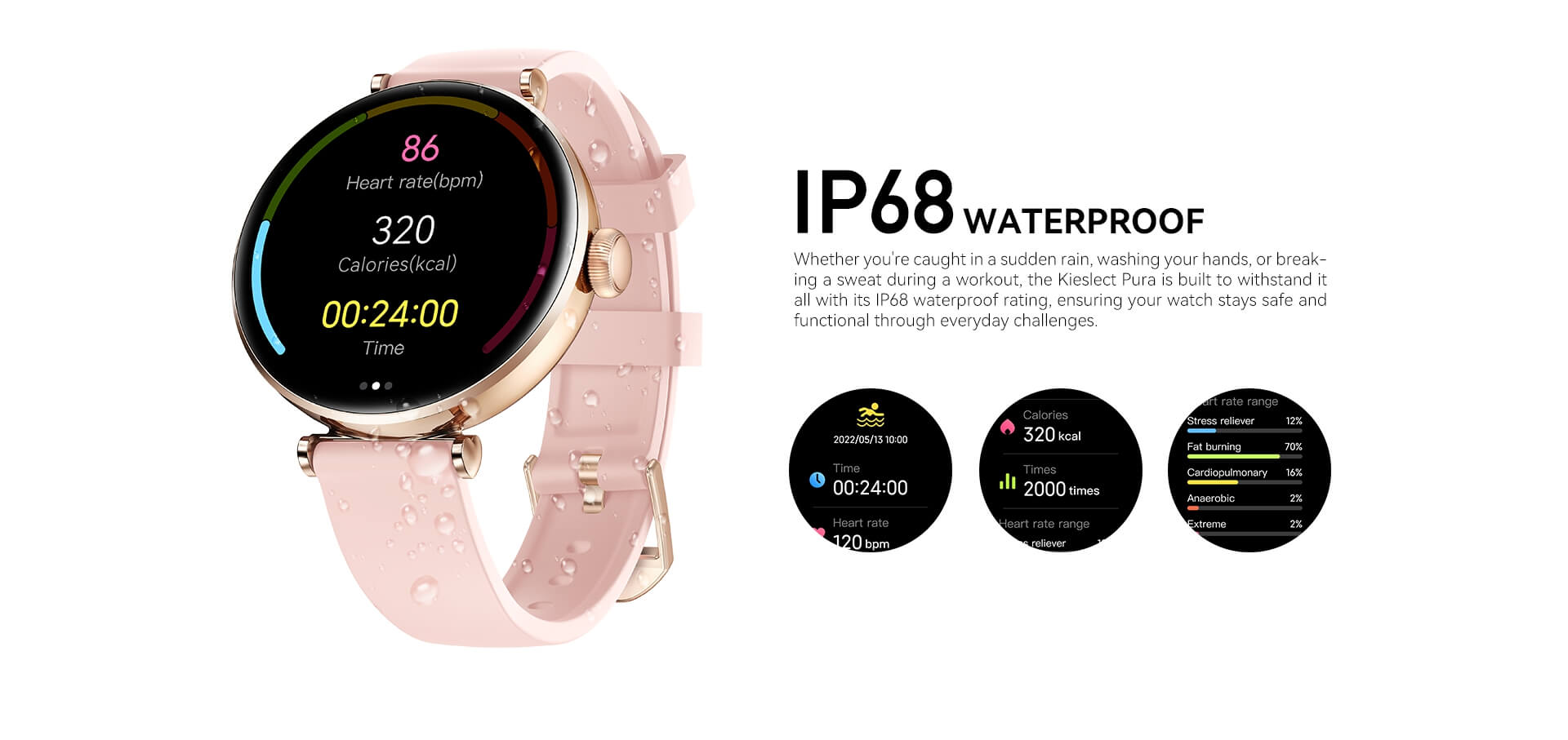 Kieslect Lady Calling Smartwatch Pure