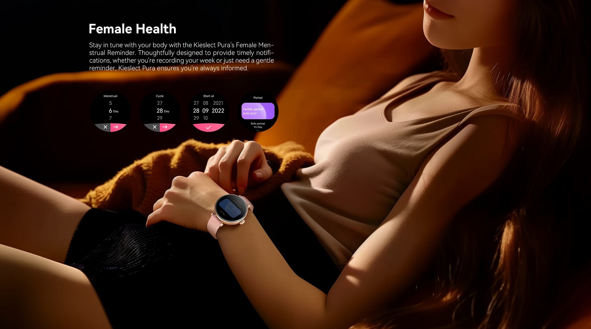 Kieslect Lady Calling Smartwatch Pure