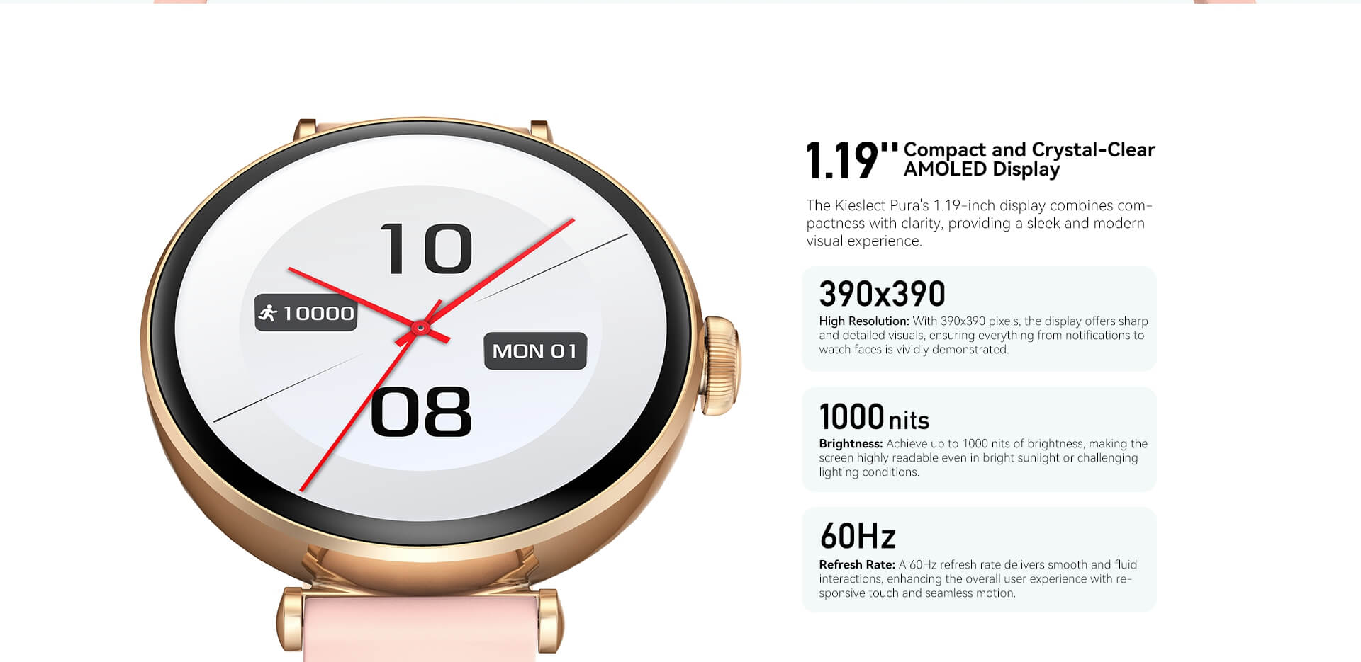 Kieslect Lady Calling Smartwatch Pure