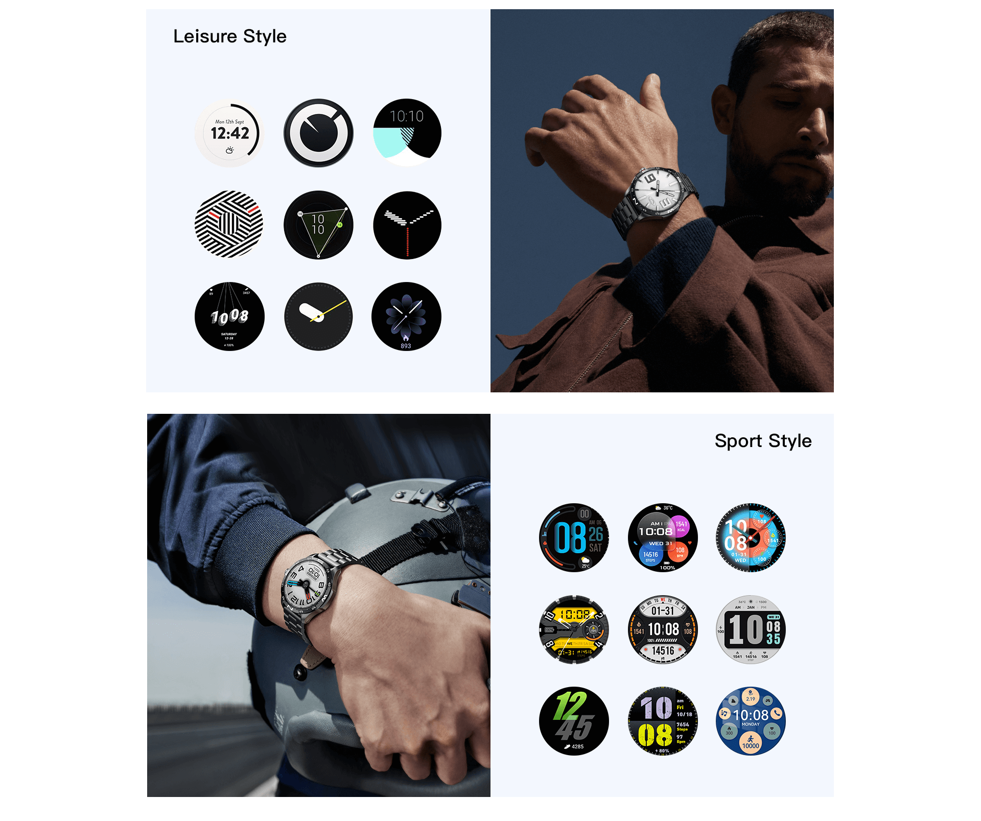 Kieslect Actor Leading GPS Calling Fashion Smart Watch